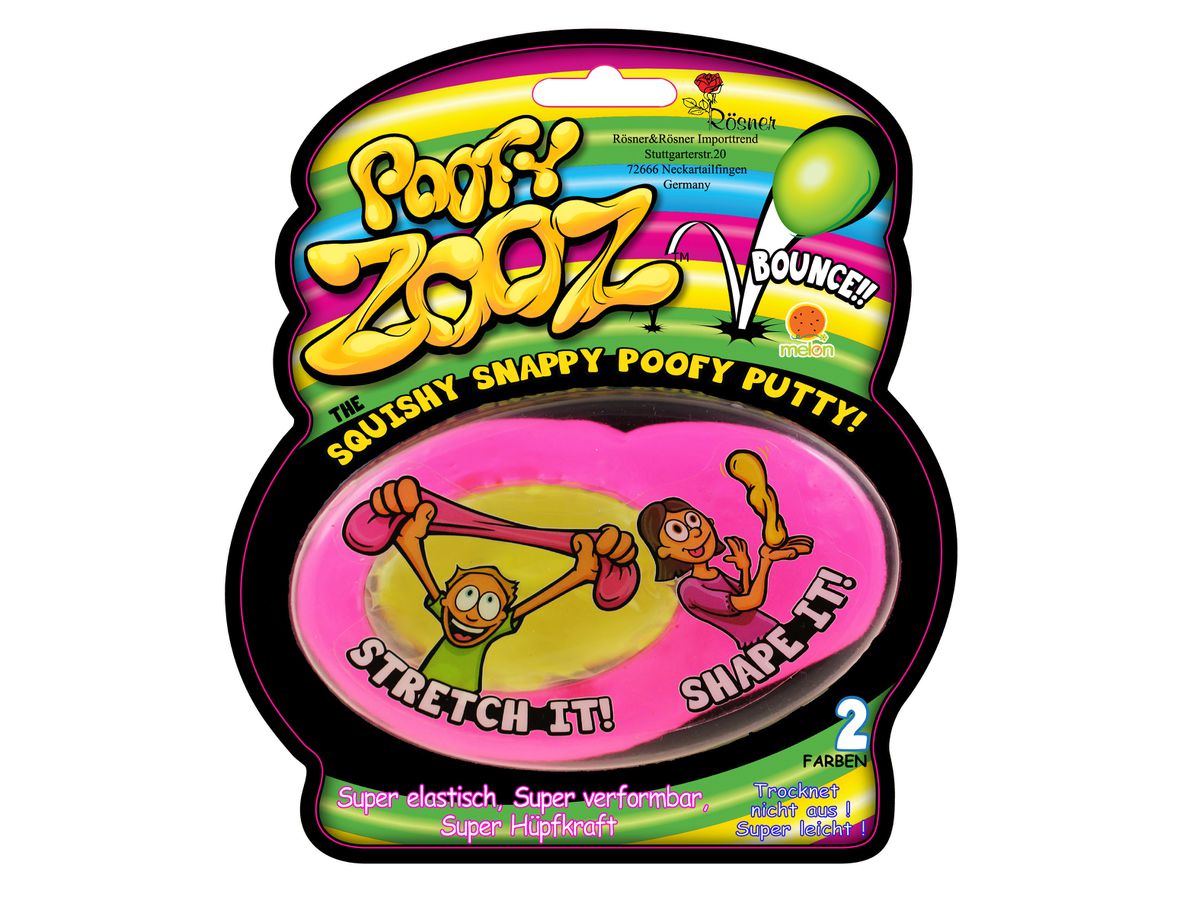 ROOST Poofy Zooz 8008 150x50x180mm ass. (4105560080083)