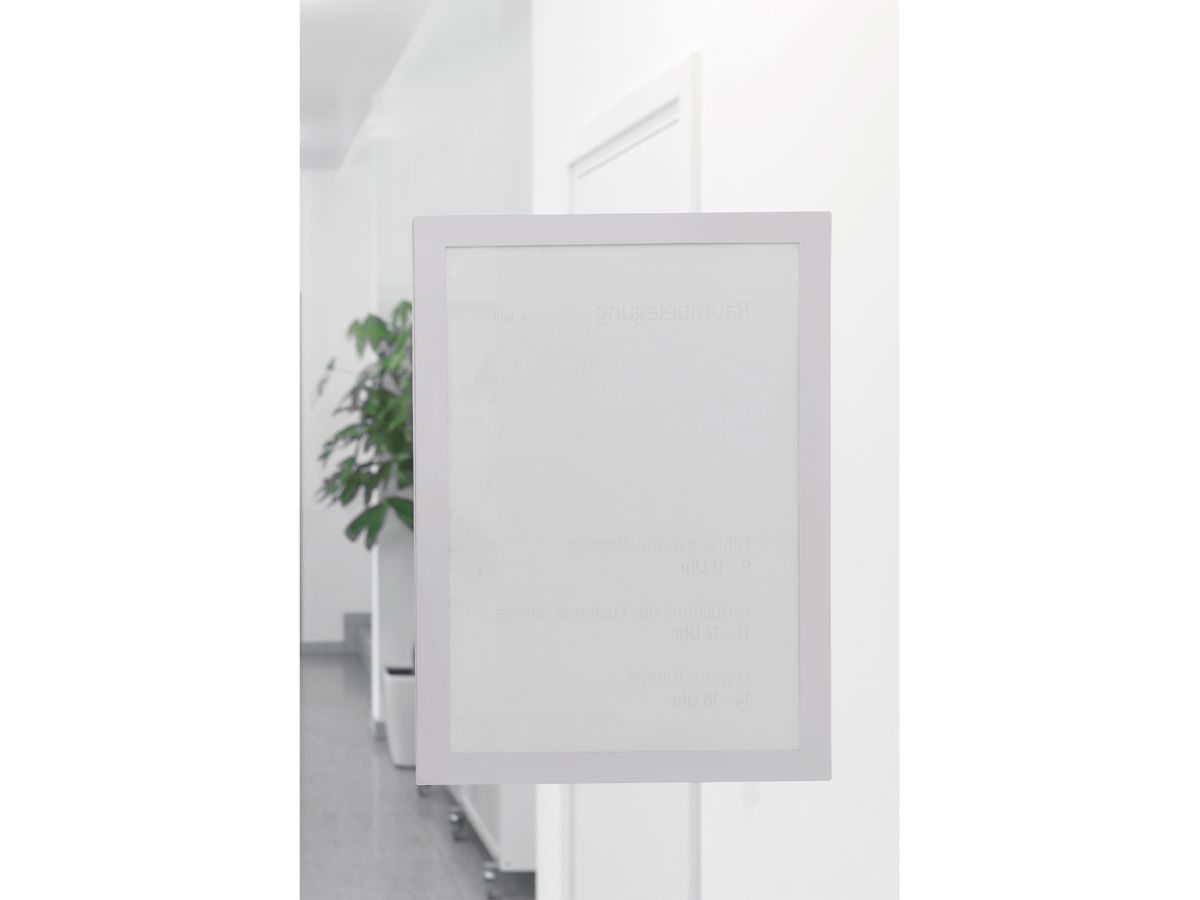 MAGNETOPLAN Magnetrahmen A3 1132032 selbstklebend, silber 2 Stk. (4013695065137)