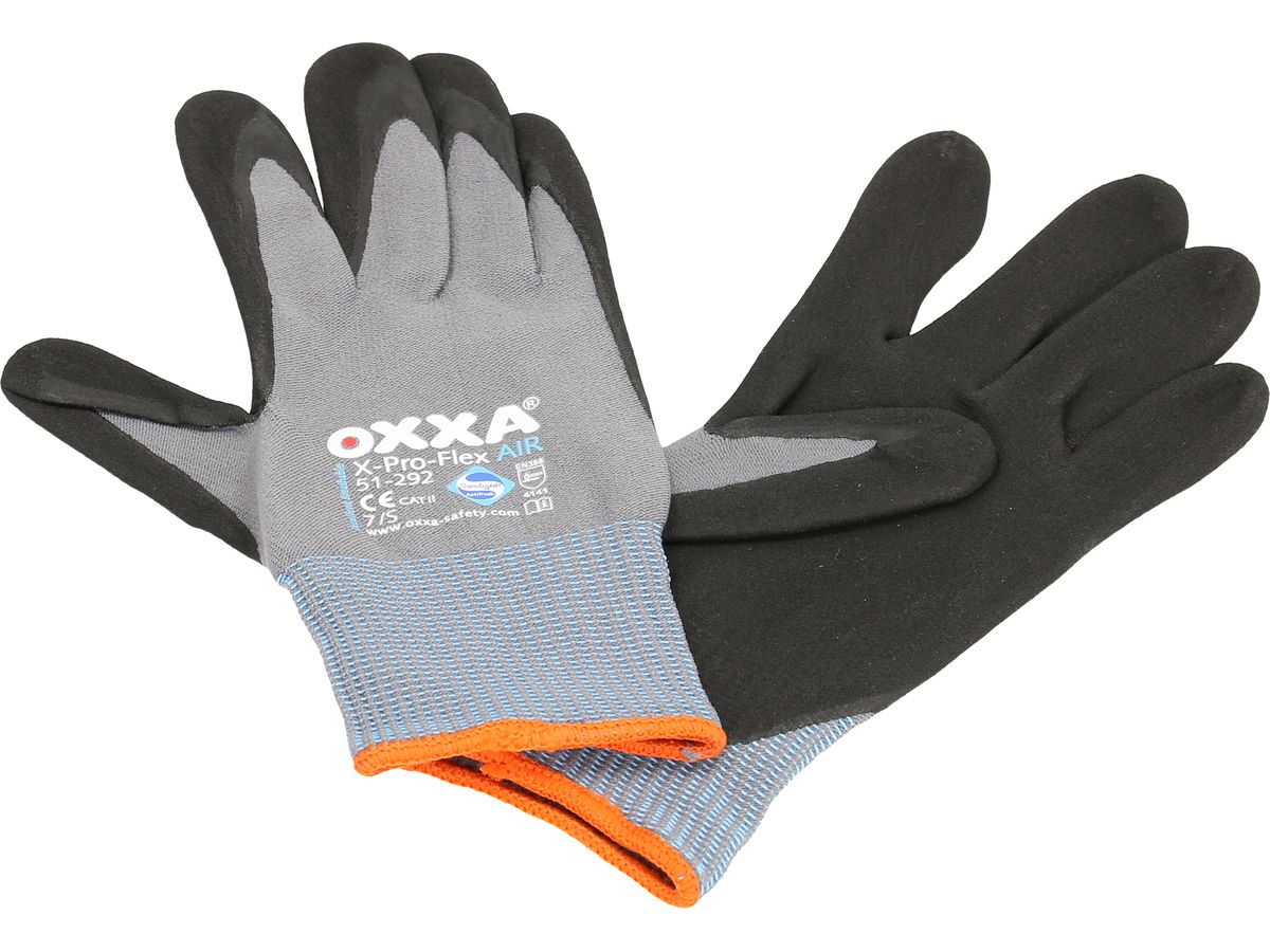 OXXA Guanto Pro-Flex Air Gr. S 51.292.07 Nylon, nero microf. (8718249040962)