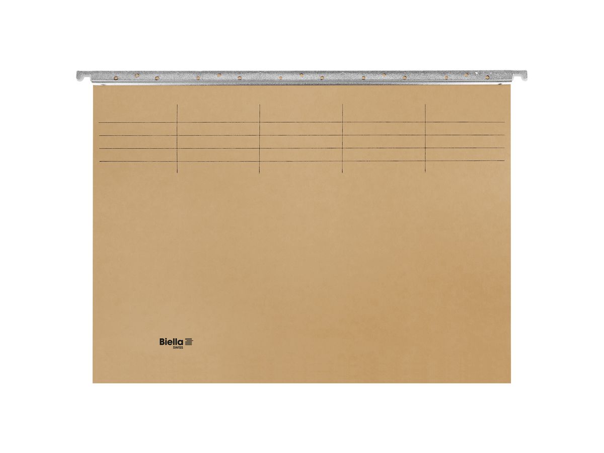 BIELLA Dossier suspendu fond 2cm A4 27042100U vert olive 32x24cm (7611365523382)