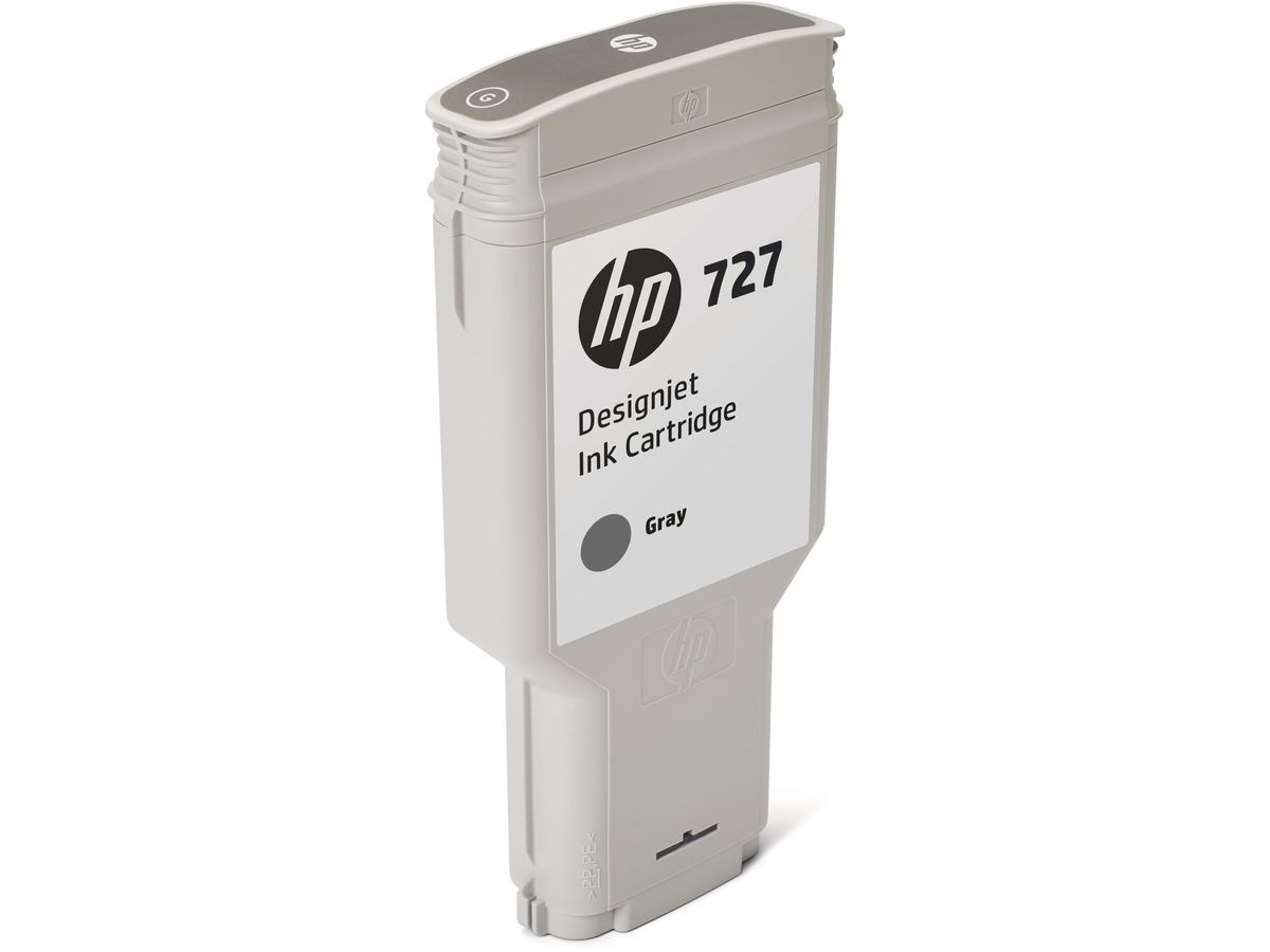 HP Cart. d'inch. 727 grey F9J80A DesignJet T930/T1500 300ml (0889296103349)
