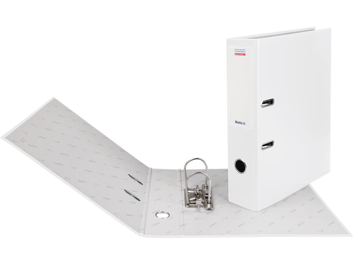 BIELLA Raccoglitore federale 7cm 10341701U bianco A4 (7611365253517)