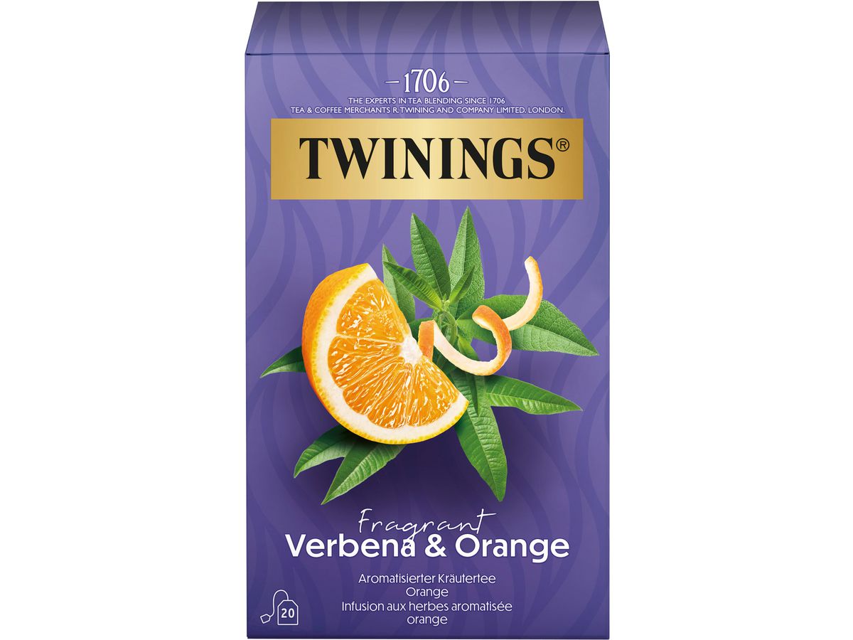 TWININGS Fragrant Eisenkraut & Orange 100017245 Beutel 1.5g, 20 Stk. (0070177231828)