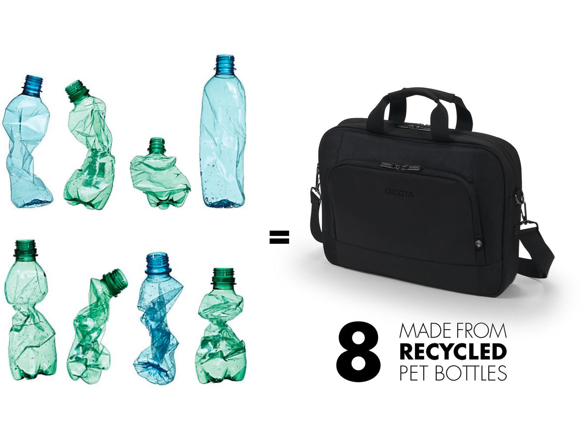 DICOTA Eco Top Traveller BASE black D31324-RPET for Unviversal 13-14.1 inch (7640186418973)