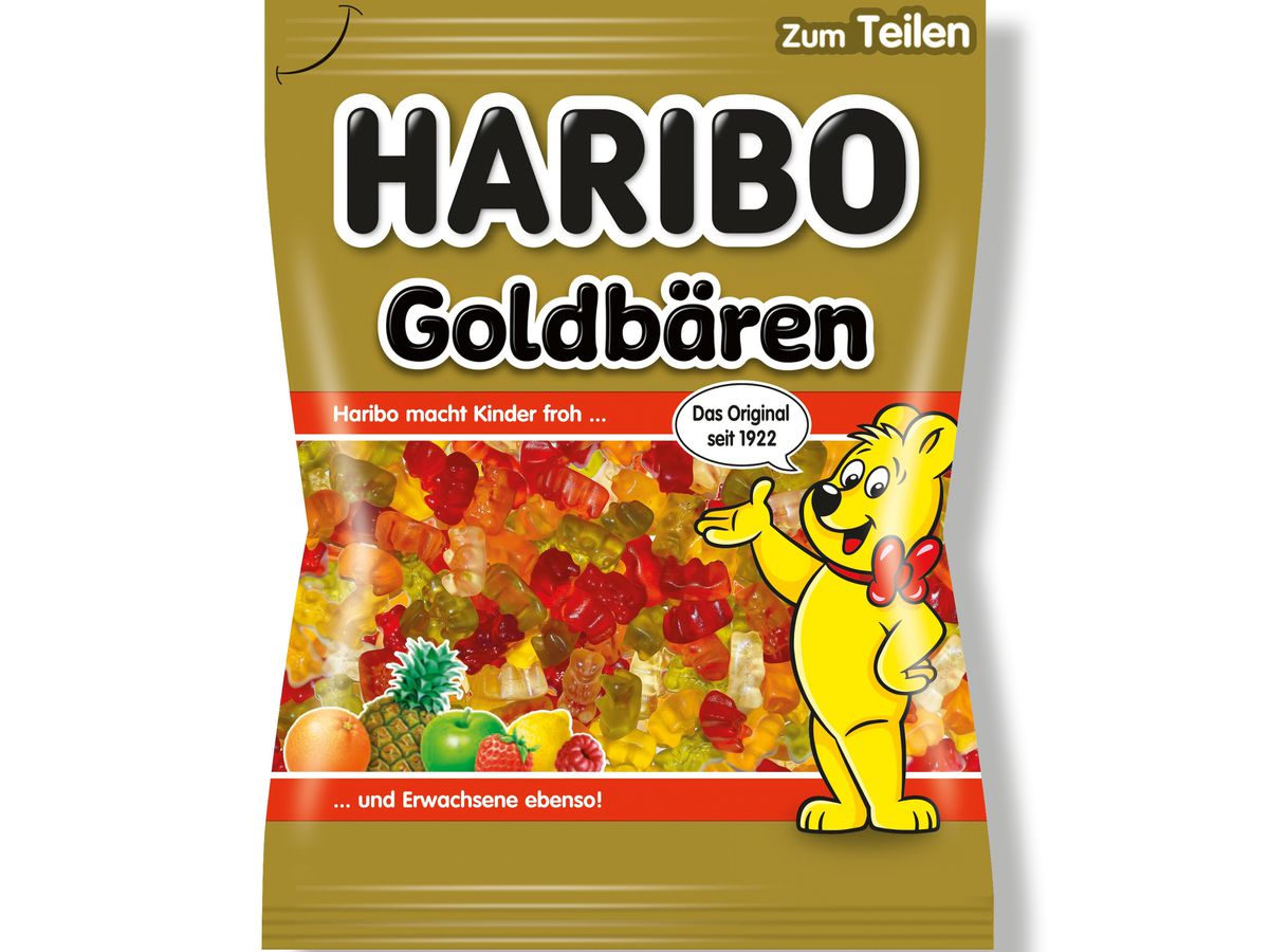 HARIBO Ours d'or 46087 Sac 200g (9002975301268)