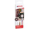 EDDING Paintmarker 750 2-4mm 750-E3-met gold/silver/white 3 pezzi (4057305021007)