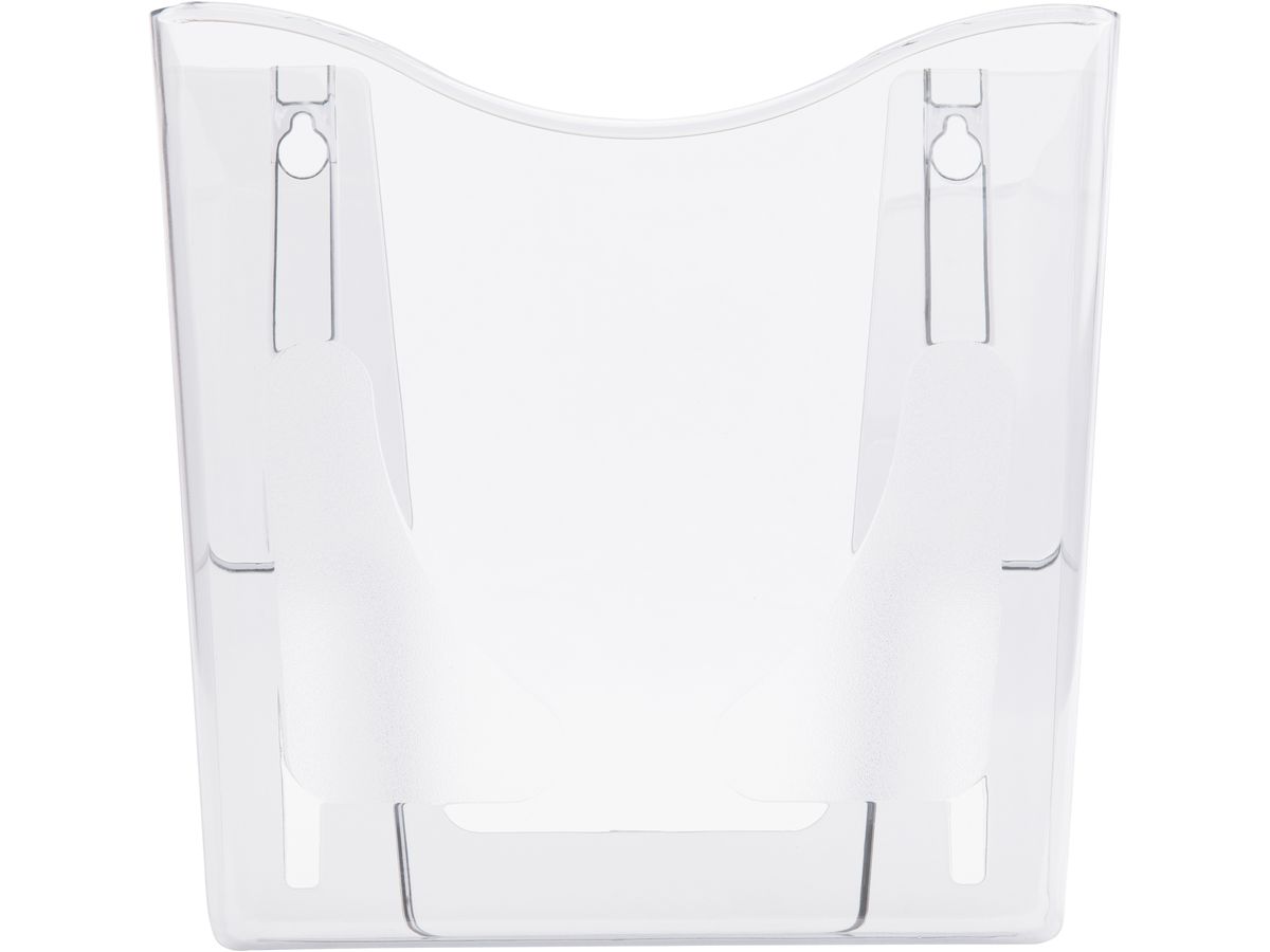 DEFLECTO Wandprospekthalter DocuPocket CP078YTCRY A4, hoch (5025348078332)