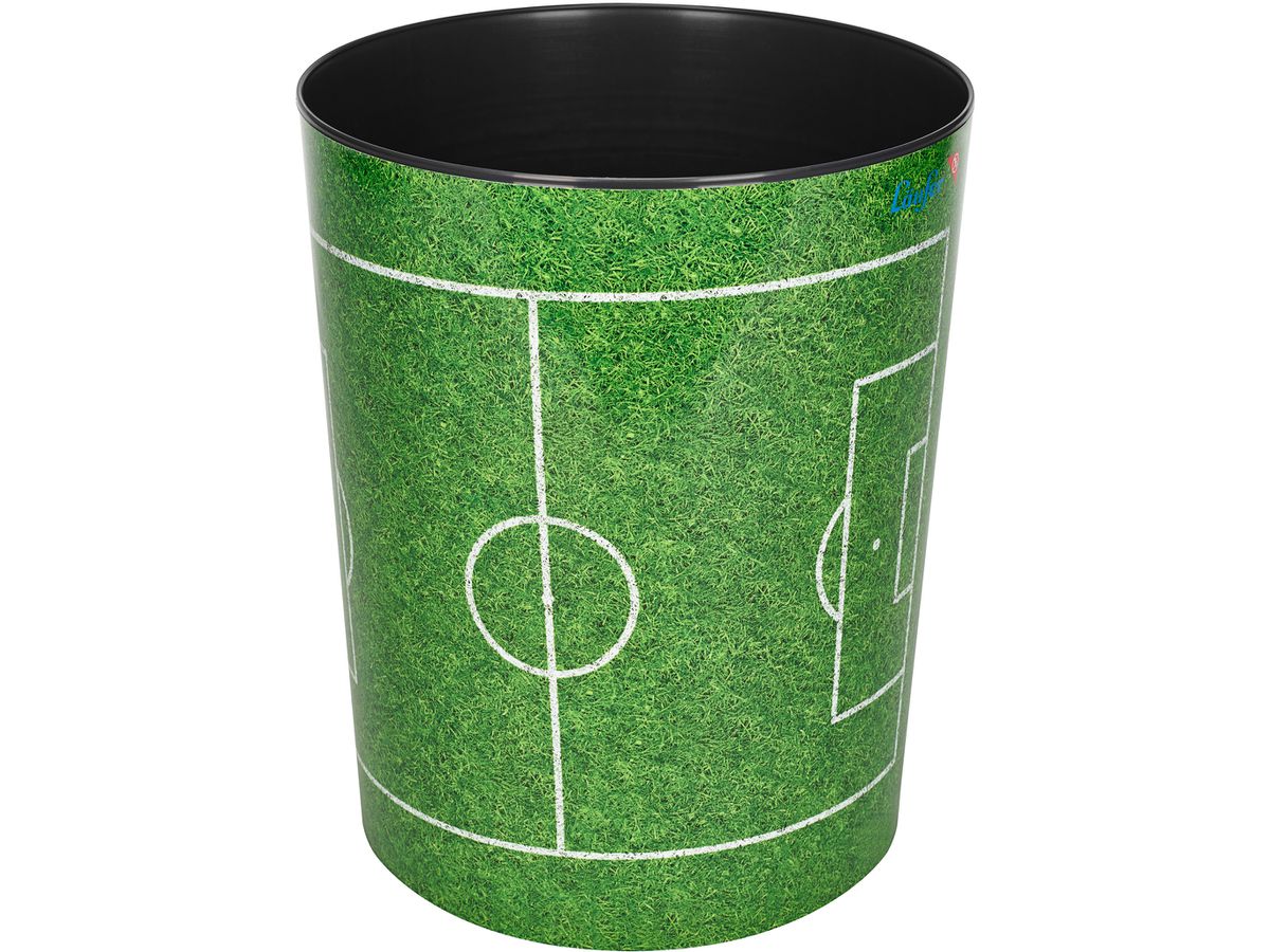 LÄUFER Papierkorb 26665 Fussballfeld 13lt (4006677266653)
