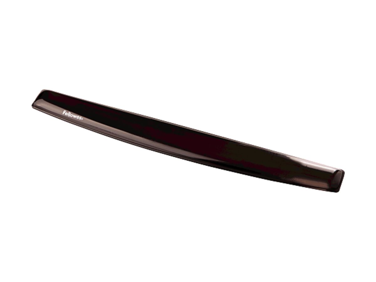 FELLOWES Handgelenkauflage Crystals 9112201 schwarz, für Tastatur, Gel (0043859527182)