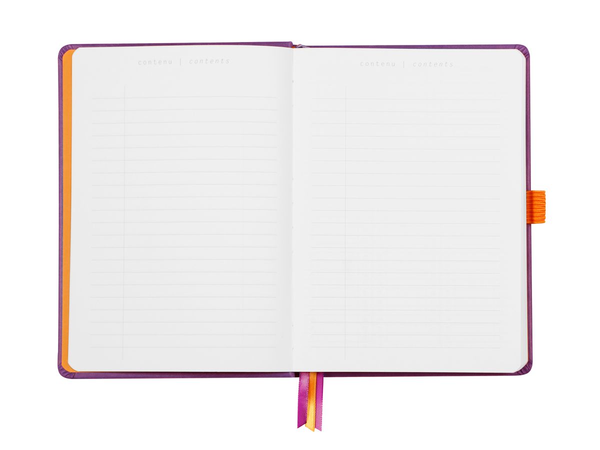 RHODIA Goalbook Notizbuch A5 118579C Hardcover violett 240 S. (3037921185797)