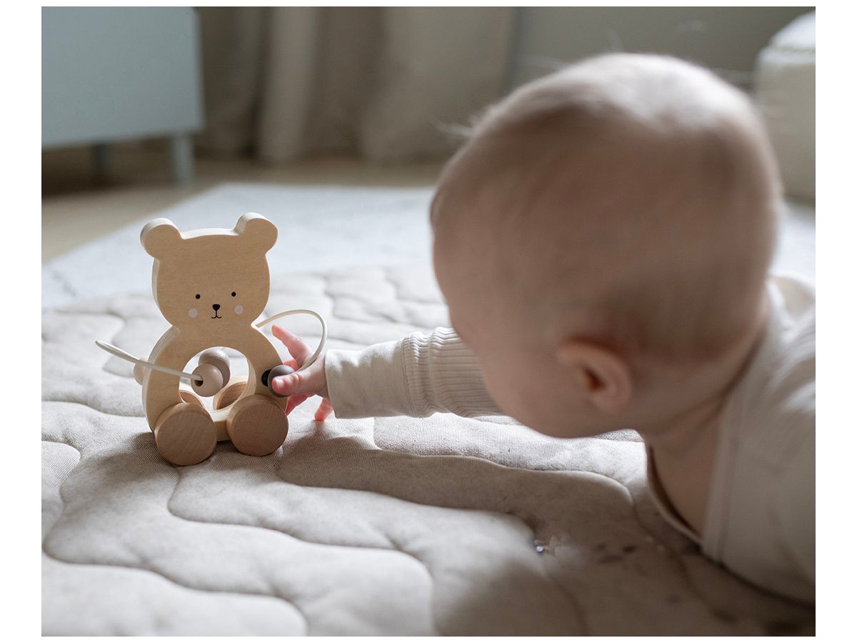 JABADABADO Abacus Teddy 13x6x15cm C2548 Nature Line (7332599025489)