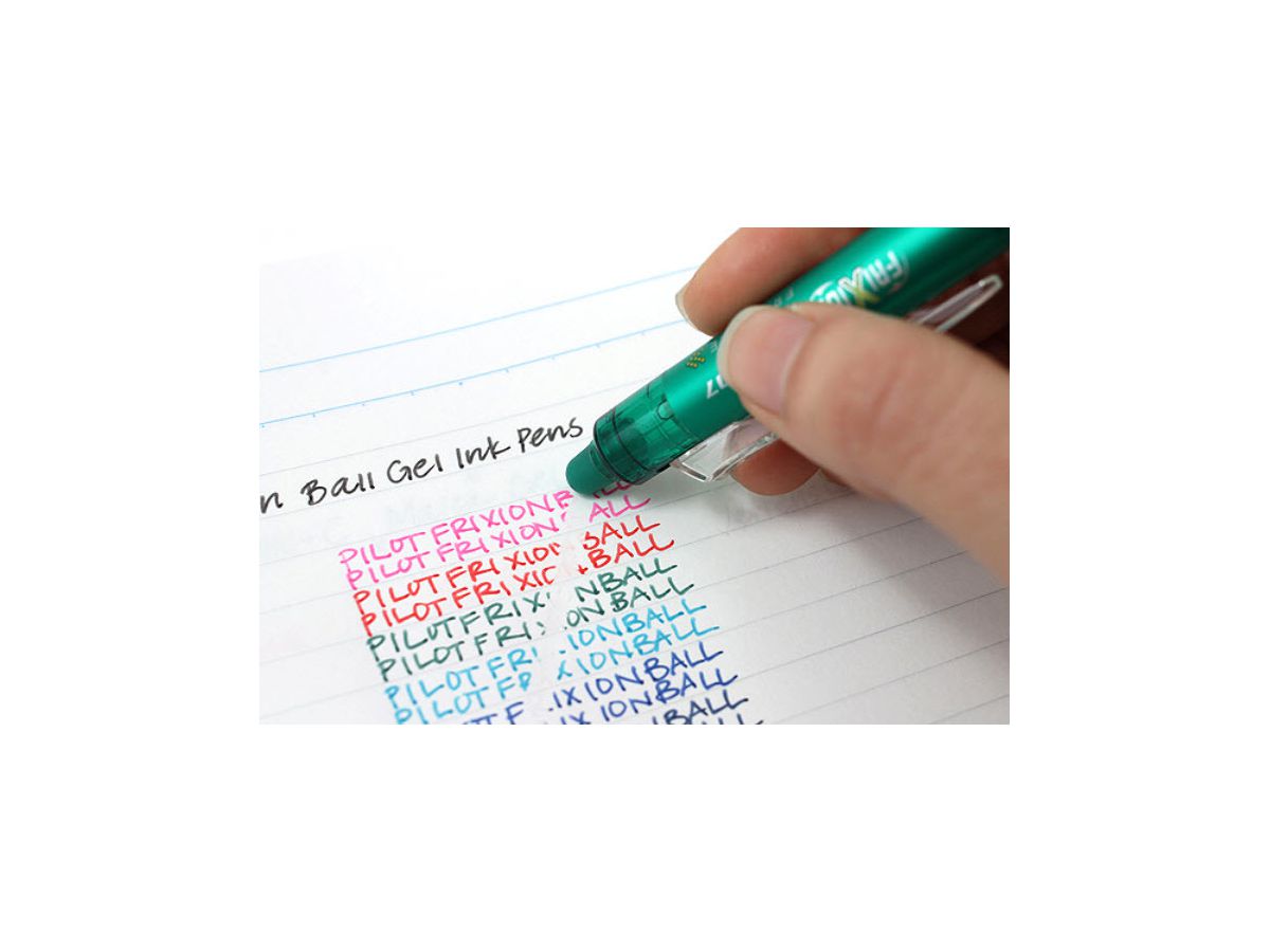 PILOT Roller FriXion Ball 0.7mm BL-FR7-B nero, rechargeable, corrig. (4902505322709)
