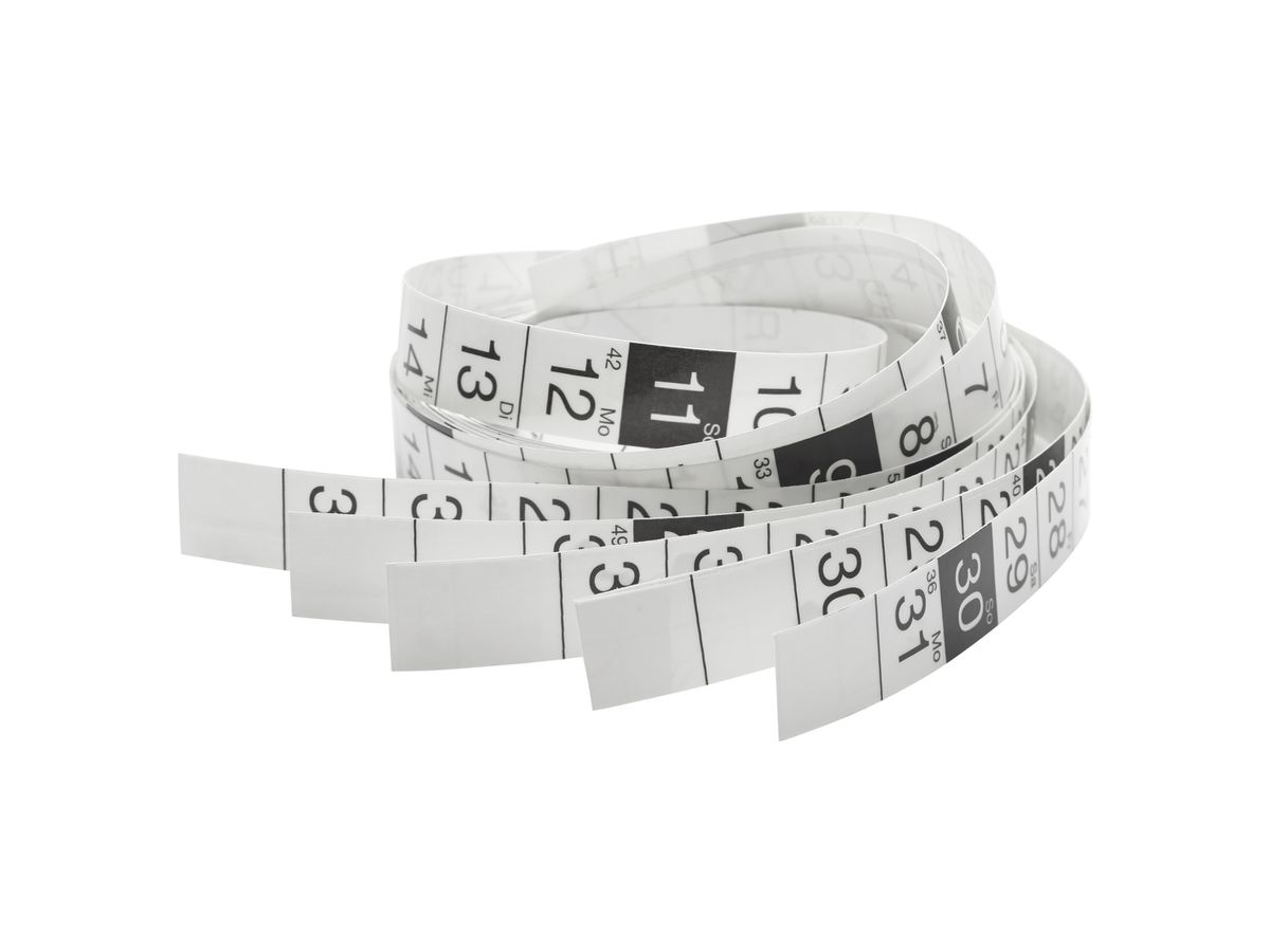 MAGNETOPLAN Calendario, adesivo 12410SK25 600mm 2025 (4013695066431)