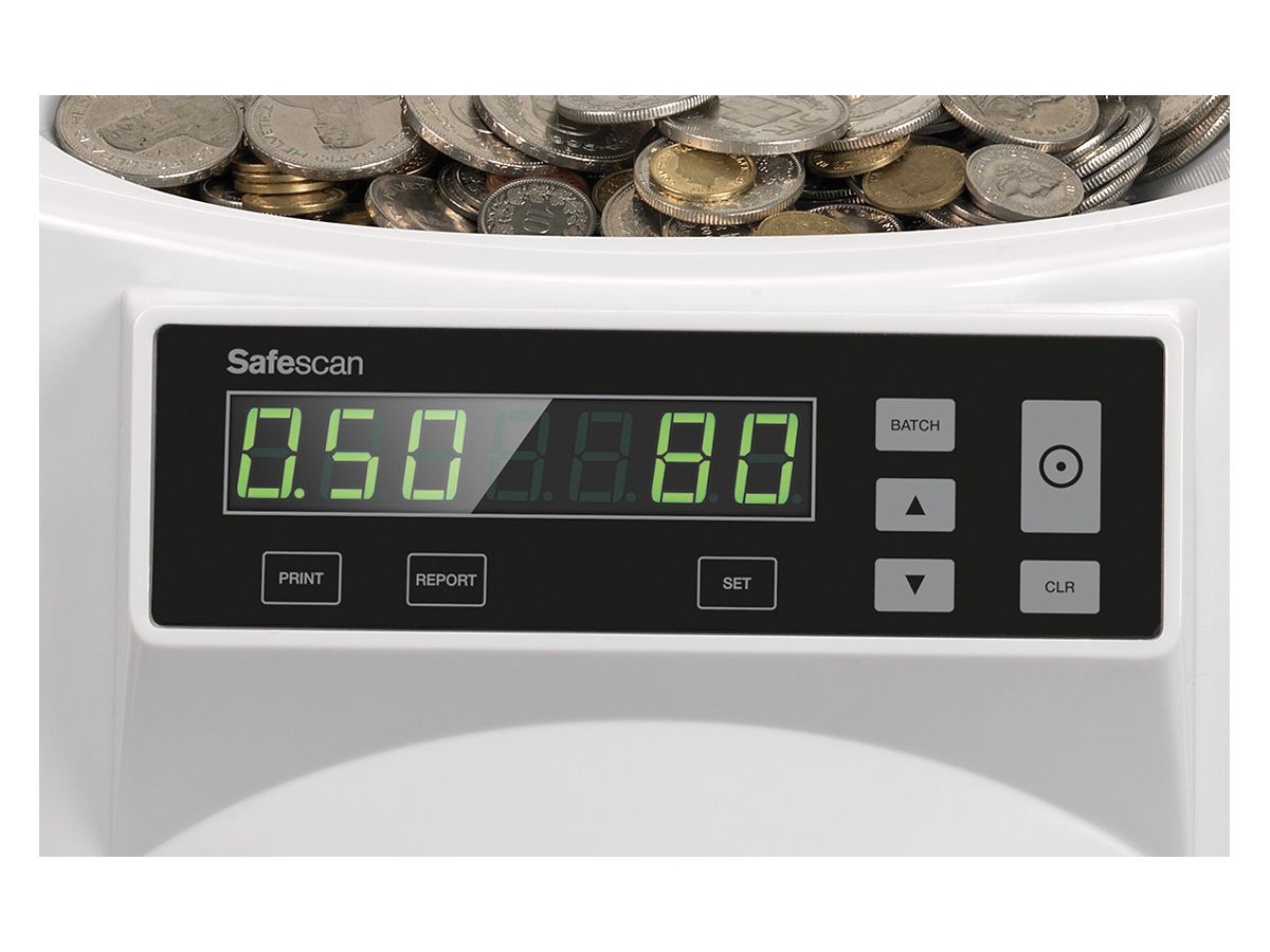 SAFESCAN Münzzähler/sortierer SS1250CHF (8717496335449)