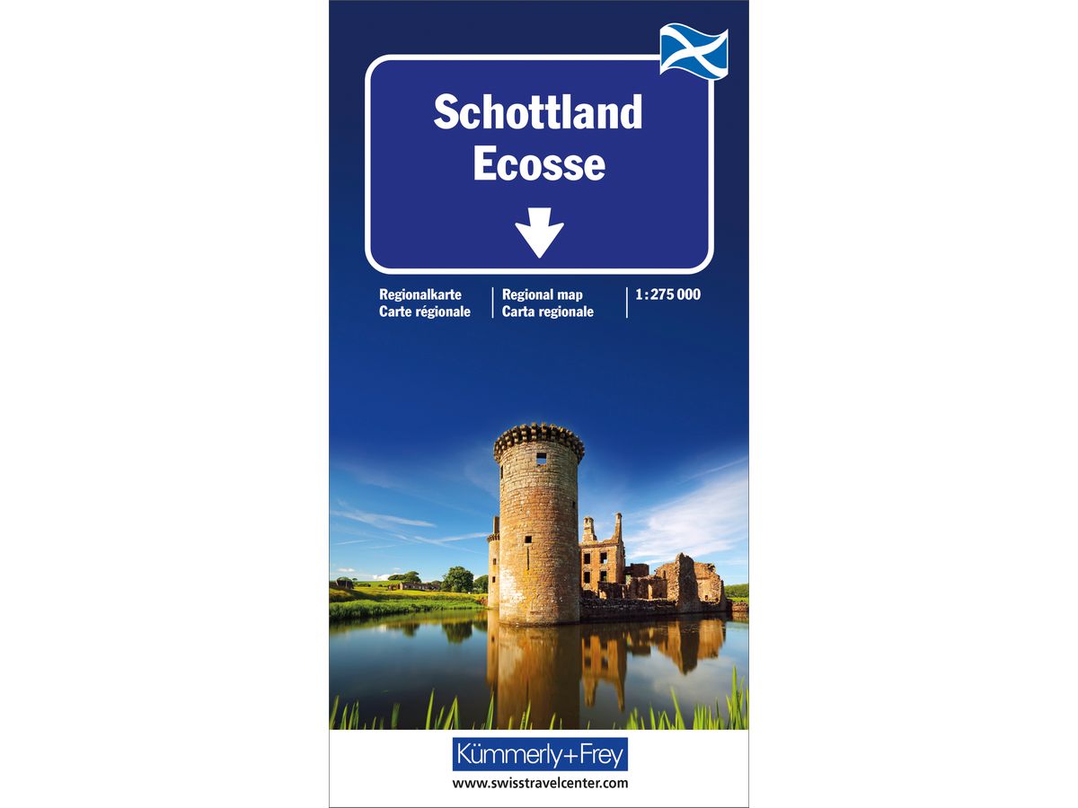 KÜMMERLY+FREY Carta stradale 325901847 Schottland 1:275'000 (9783259018477)