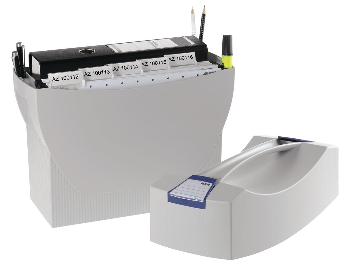 HAN Boîte dossier susp. SwingPlus 10.80 gris claire 39.7x34.7x15.4cm (4012473190115)