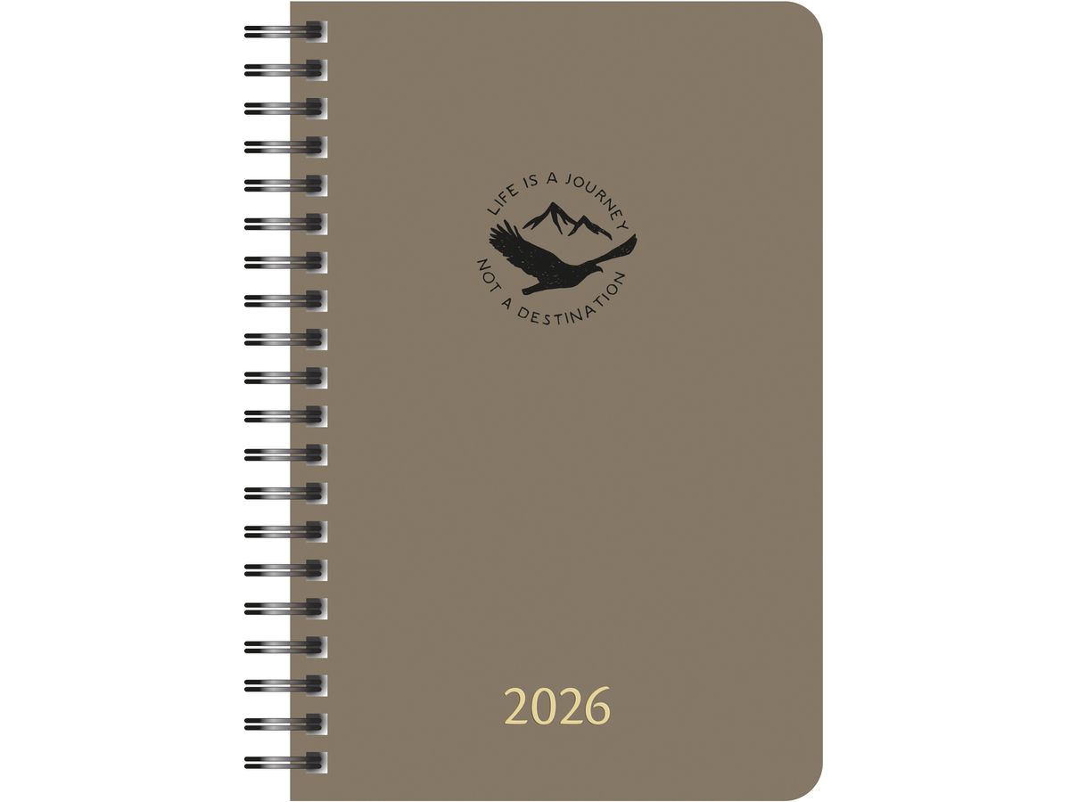 AURORA Agenda Adventure Daily 2026 3200W 1J/1P ass. ML 14x21cm (5411028432004)