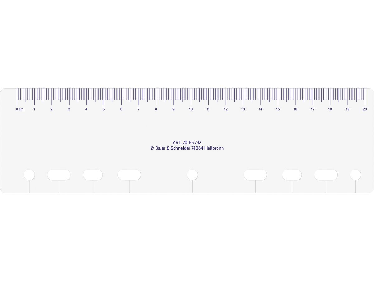 RIDOIDE Timing 1 indice de jour 7065732.26 transparent 8.1x22.5cm (4003273717046)
