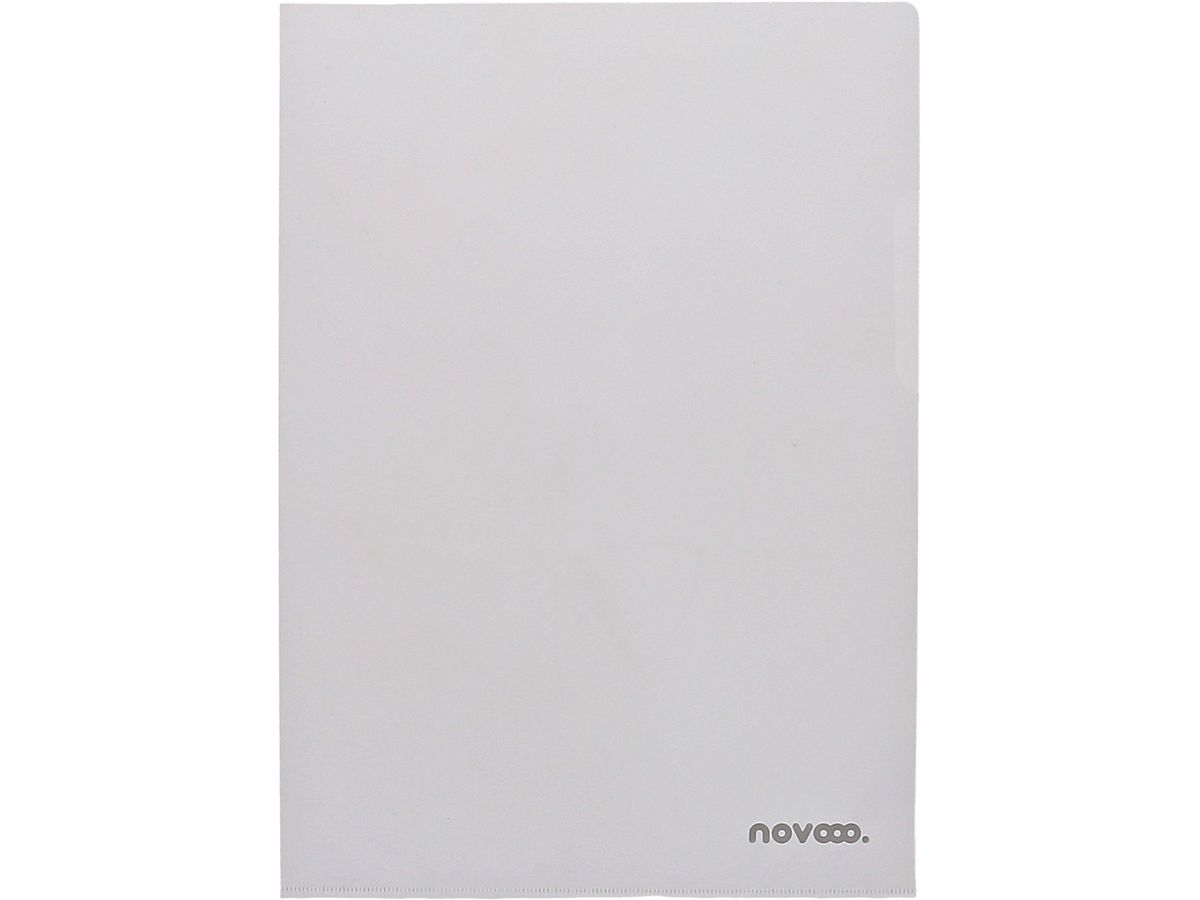 NOVOOO Pro Sichtmappen 120my A4 400197756 transparent genarbt 100 Stück (9010729075211)