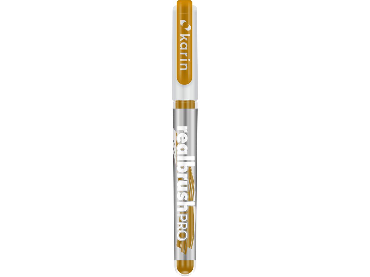 KARIN Real Brush Pen Pro 0.4mm 31Z552 ocre (5904446031053)