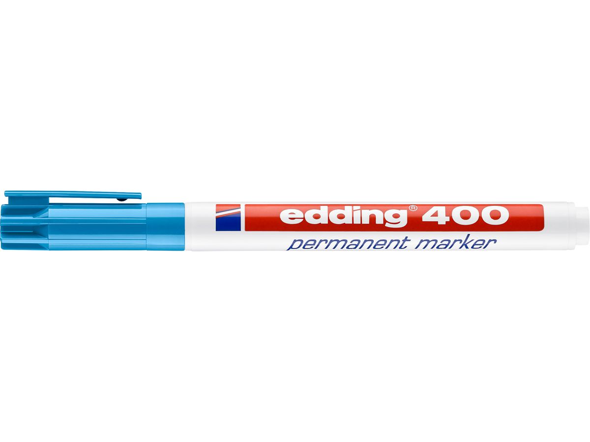EDDING Permanent Marker 400 1mm 400-10 hellblau (4004764315864)