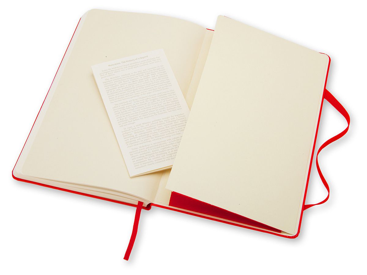 MOLESKINE Taccuino Classic A6 002-4 in bianco rosso (9788862930024)