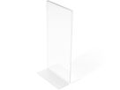 DEFLECTO Présentoir Table Acrylique DIN 43110 droite, vertical (0079916451015)