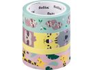 FOLIA Washi Tape Set Wildlife 26457 Hotfoil 4 pezzi (4001868135381)