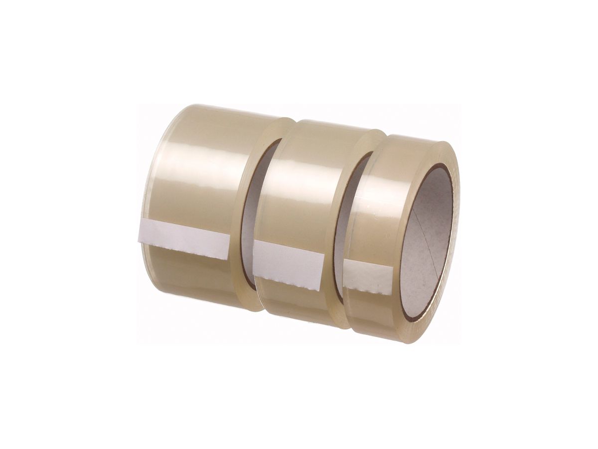 PERMAFIX Ruban d'emballage 38mm×66m 24151 transparent (7611709241514)