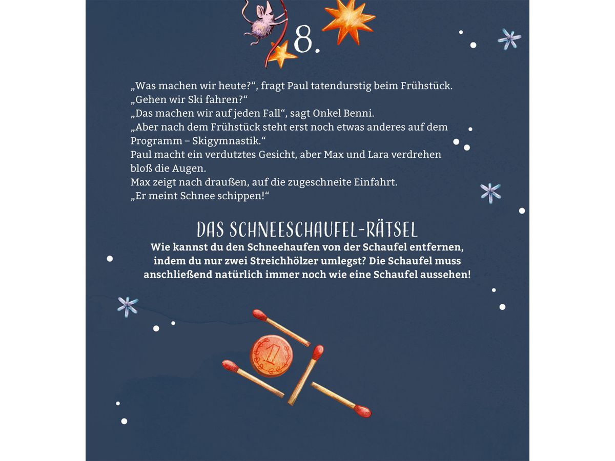 COPPENRATH Nota calendario dell'avvento 95262 Emozionanti vacanze invernali (4050003952628)