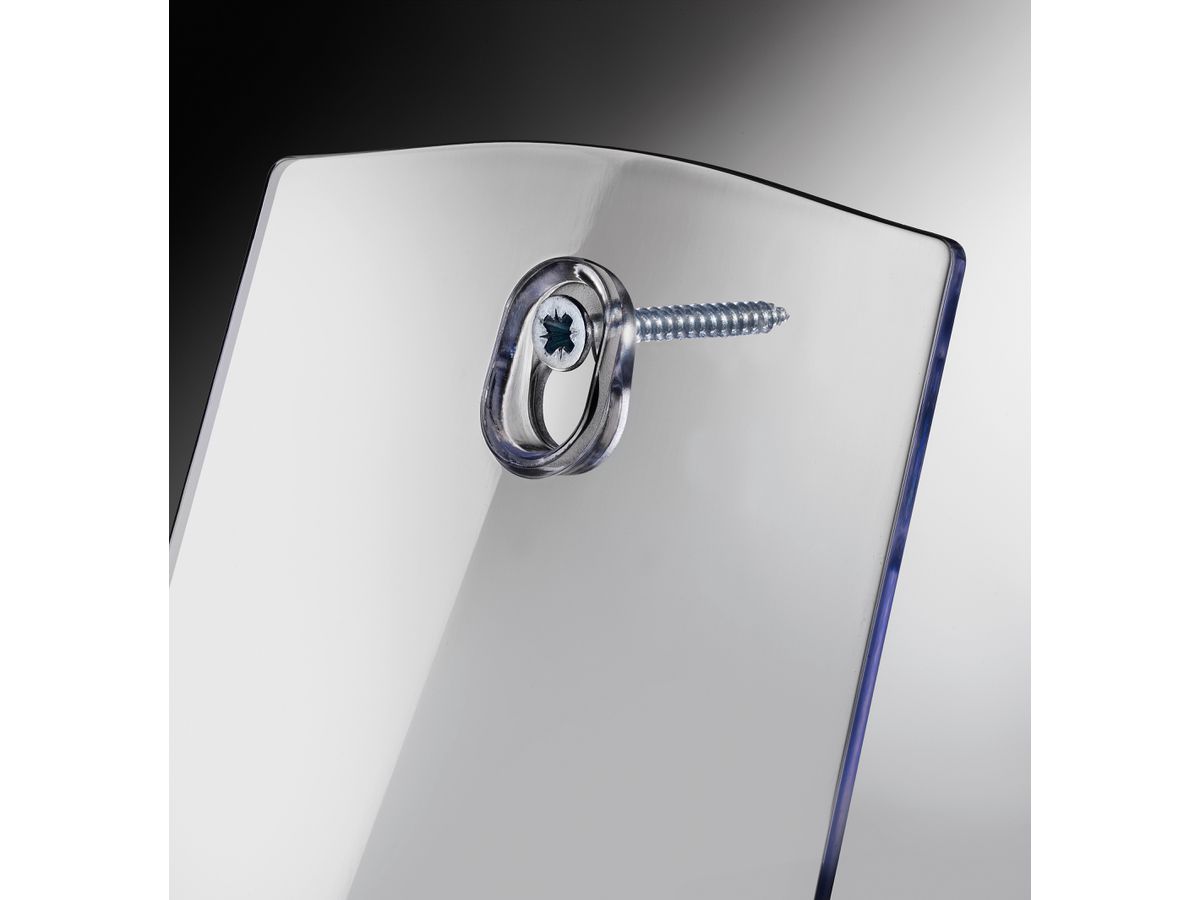 SIGEL Portadepliant in acrilico 3xA4 LH130 trasparente 245x400x170mm (4004360982064)