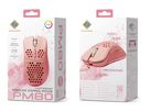 DELTACO Lightweight Gaming Mouse,RGB GAM-120-P Wireless, Pink, PM80 (7333048057235)