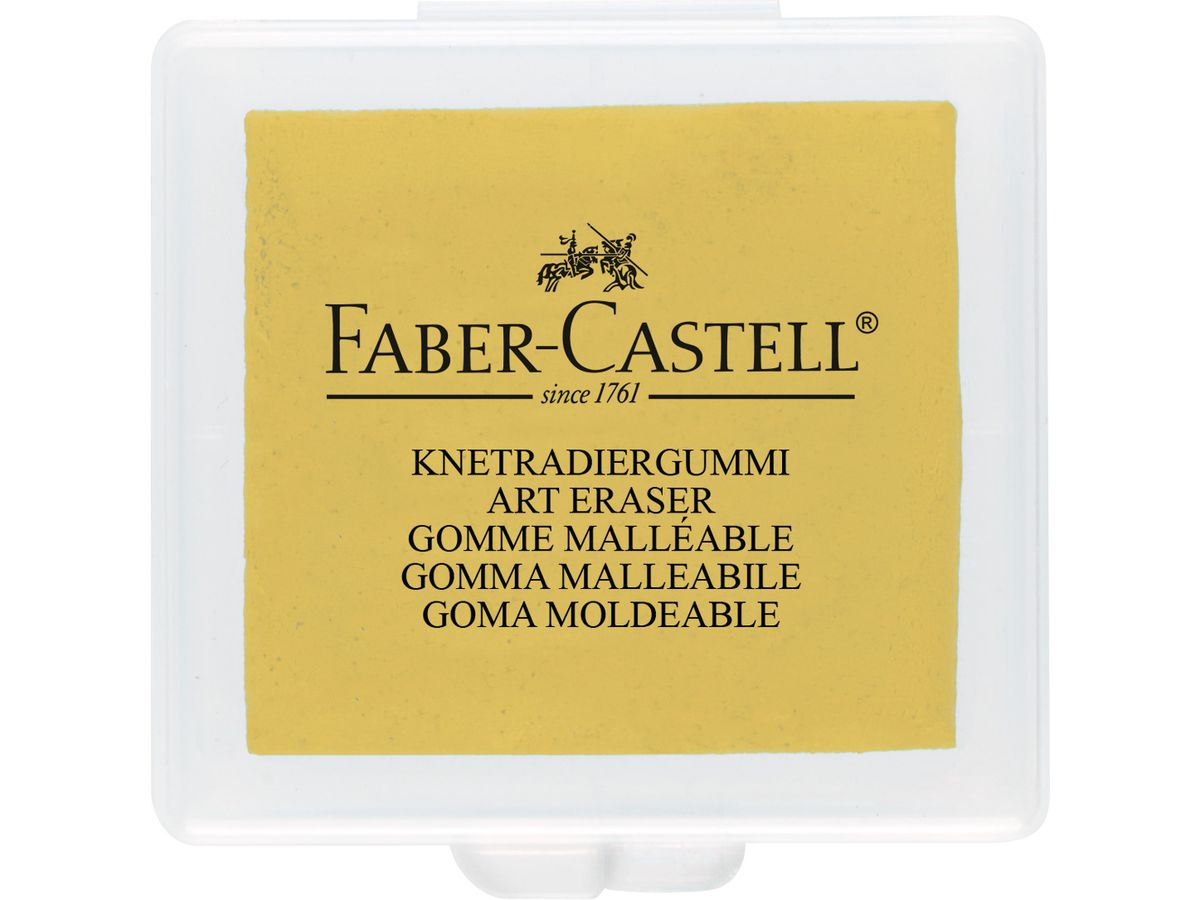 FABER-CASTELL Gomma pane 38x35x8mm 127321 colori ass. (9556089009232)