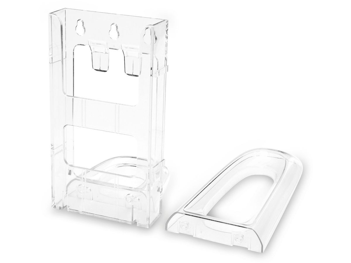 DEFLECTO Prospekthalter Lit-Loc 1/3 A4 771901 hoch, mit Verrigelung (0079916021386)