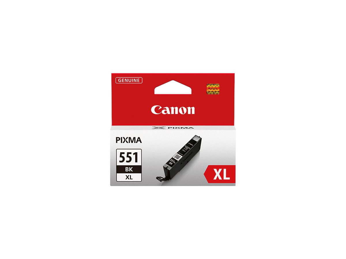 CANON Cartouche d'encre XL noir CLI-551XLBK PIXMA MG5450 11ml (4960999904948)