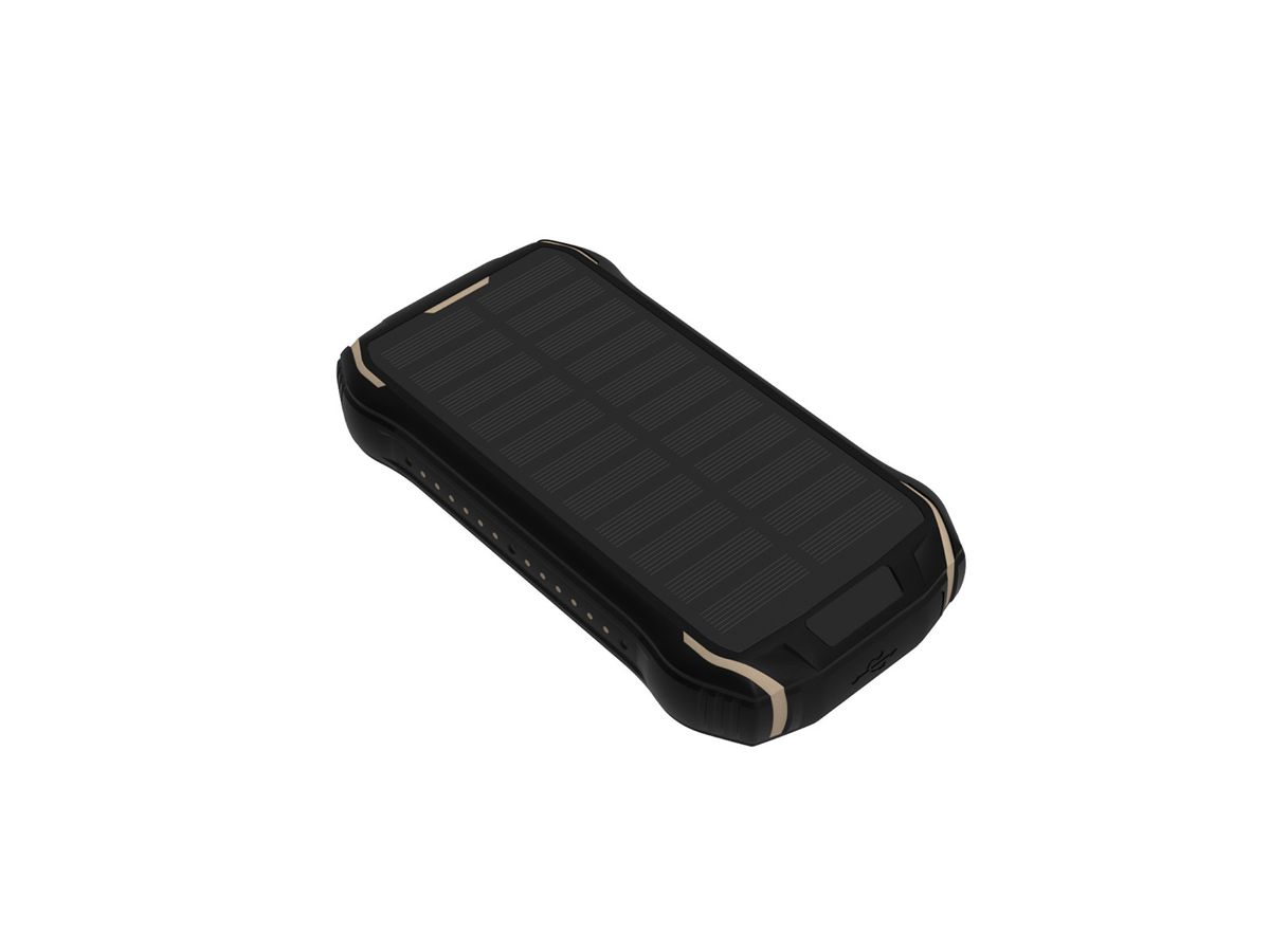 VINNIC Solar Powerbank 10'000 mAh VPSPB-HLWC10 w/LED Panel,Wireless Charg. (4898338016789)