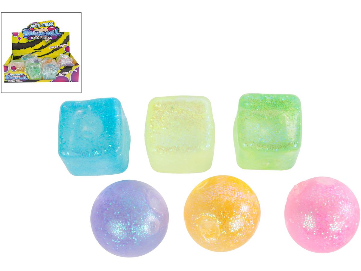 ROOST Squeezable Ball mucus 621675 Sugar mellow ass. 6cm (8713219497012)