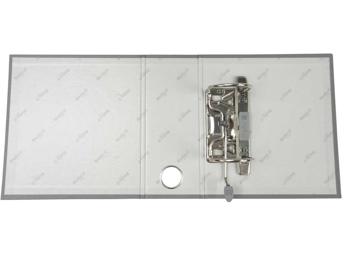 BIELLA Ordner 8cm 12060800U grau A6 (7611365202256)
