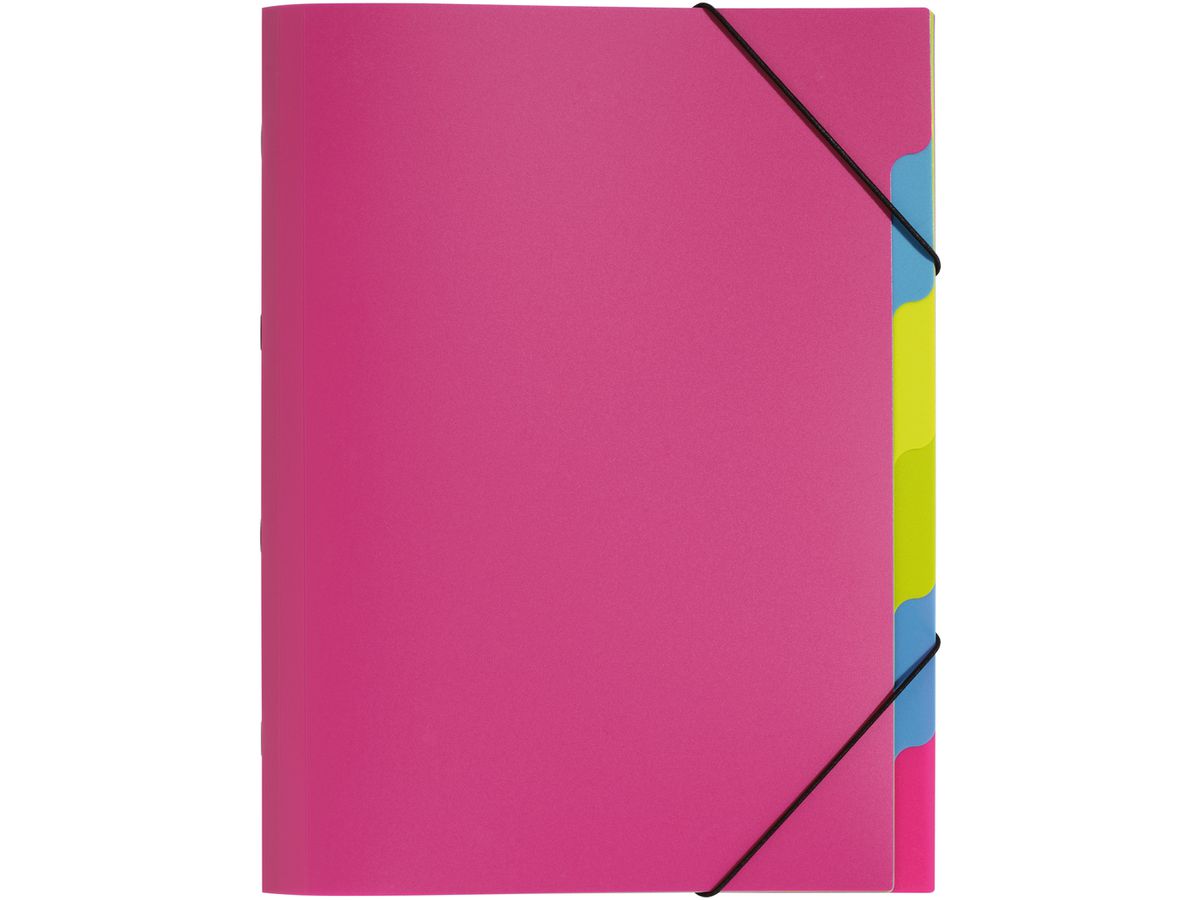PAGNA Ordnungsmappe A4 41803-34 rosa scuro 5 scomp. (4009212039095)