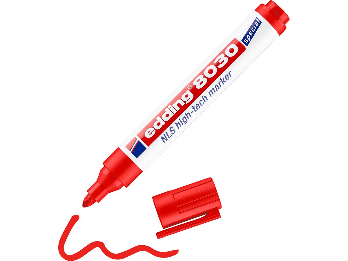 EDDING Hightech Marker 8030 1,5-3mm 8030-2 rot (4004764785643)