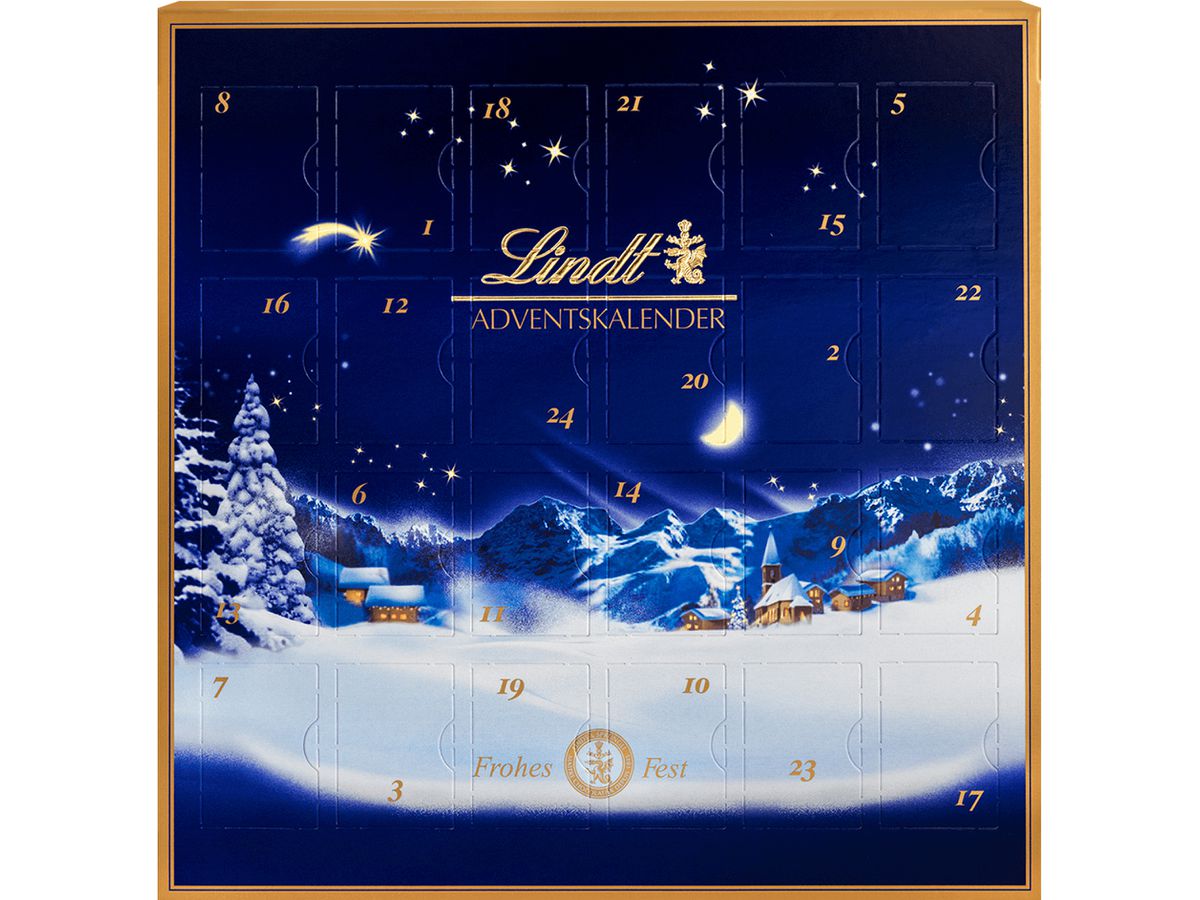LINDT Adventskalender 670297 Winterzauber 115g (4000539702907)