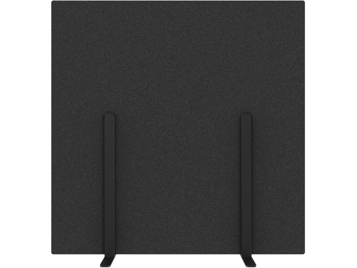 SUONO Divisorio L 180x180x2.4cm 1311.L24.2600 STAND, nero (7640439763935)