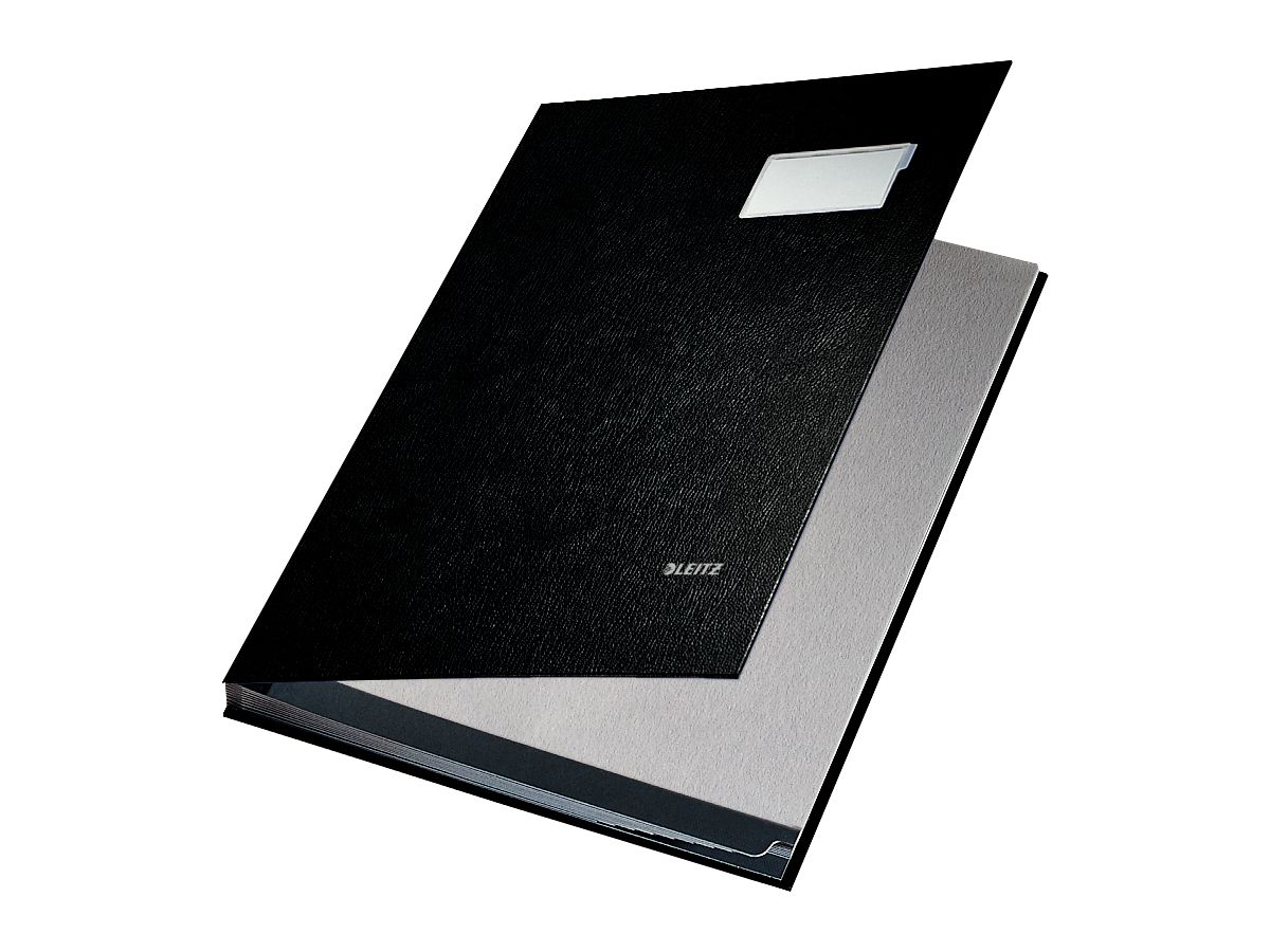 LEITZ Raccoglitore per firme A4 57010095 nero 10 compart. (4002432311491)