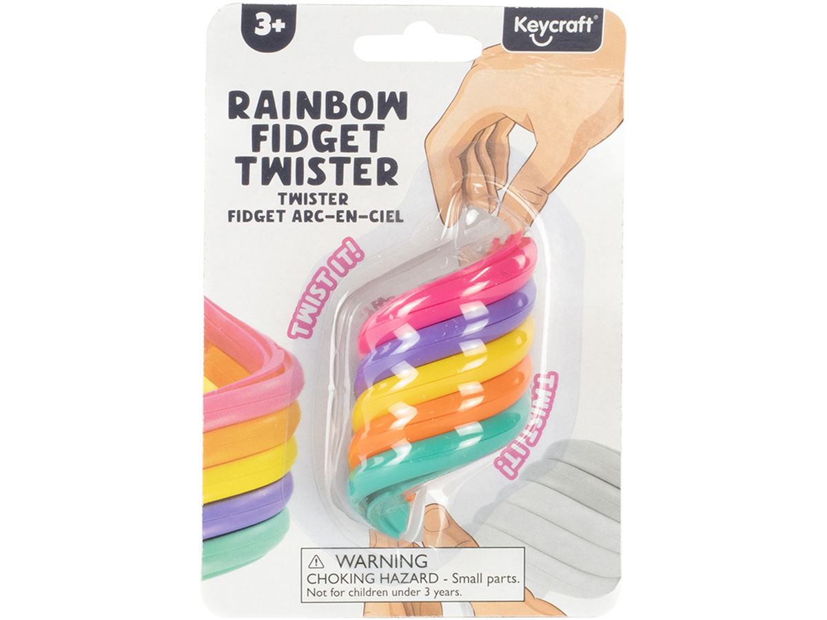 ROOST Rainbow Fidget Twister NV609 (5037832331533)