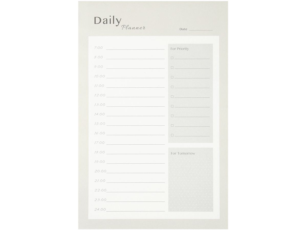 I AM CREATIVE Agenda journalier 14x21cm 4005.39 vert 80 feuilles (7611983211975)