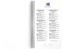 OXFORD Task Manager 141x246mm 400184966 ligné, aqua 115 feuilles (5904017434139)