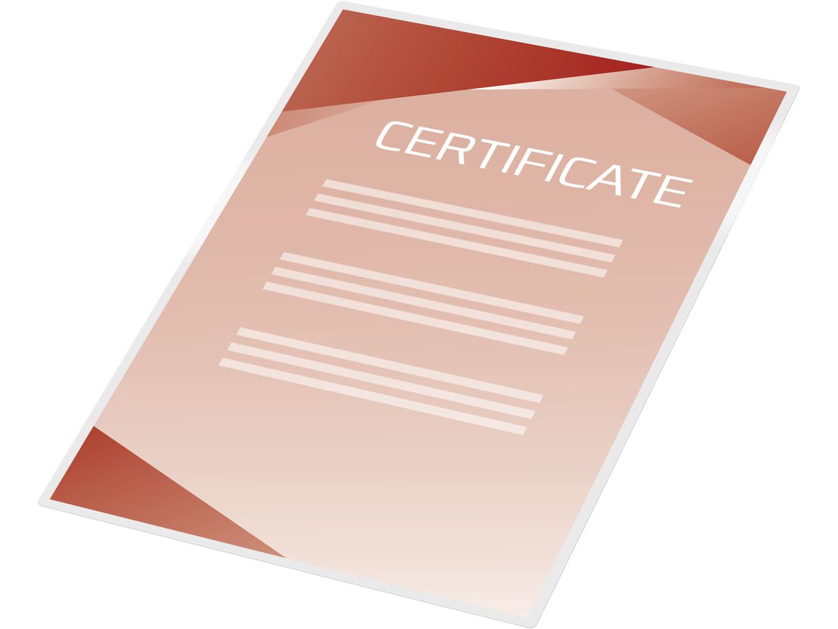 GBC Pochettes à plastifier A4 3747530 mat, 75my 25 pcs. (0033816055391)