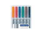STAEDTLER Lumocolor non-perm. S 311-WP6 6 Farben ass. (4007817307779)