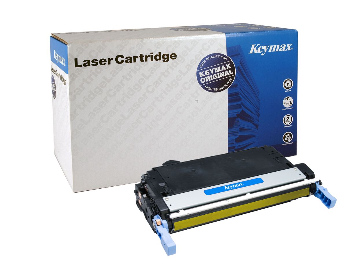 KEYMAX Cartouche CLR yellow Q6462AKEY pour HP CLJ 4730 12'000 pages (4016807298928)