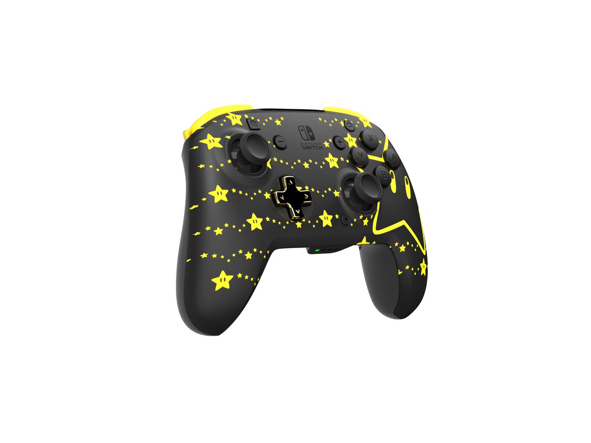 PDP Rematch Wireless Ctrl. NSW 500-202-STGD Super Stars Glow in the Dark (0708056070885)